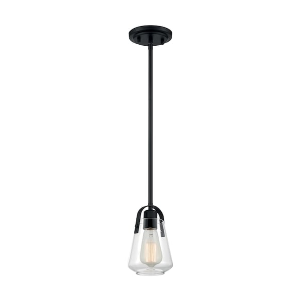 Nuvo Fixture, Pendant, 1-Light, Incandescent, 60W, 120V, A19, Medium Base, Height: 8.00 60/7106 - main